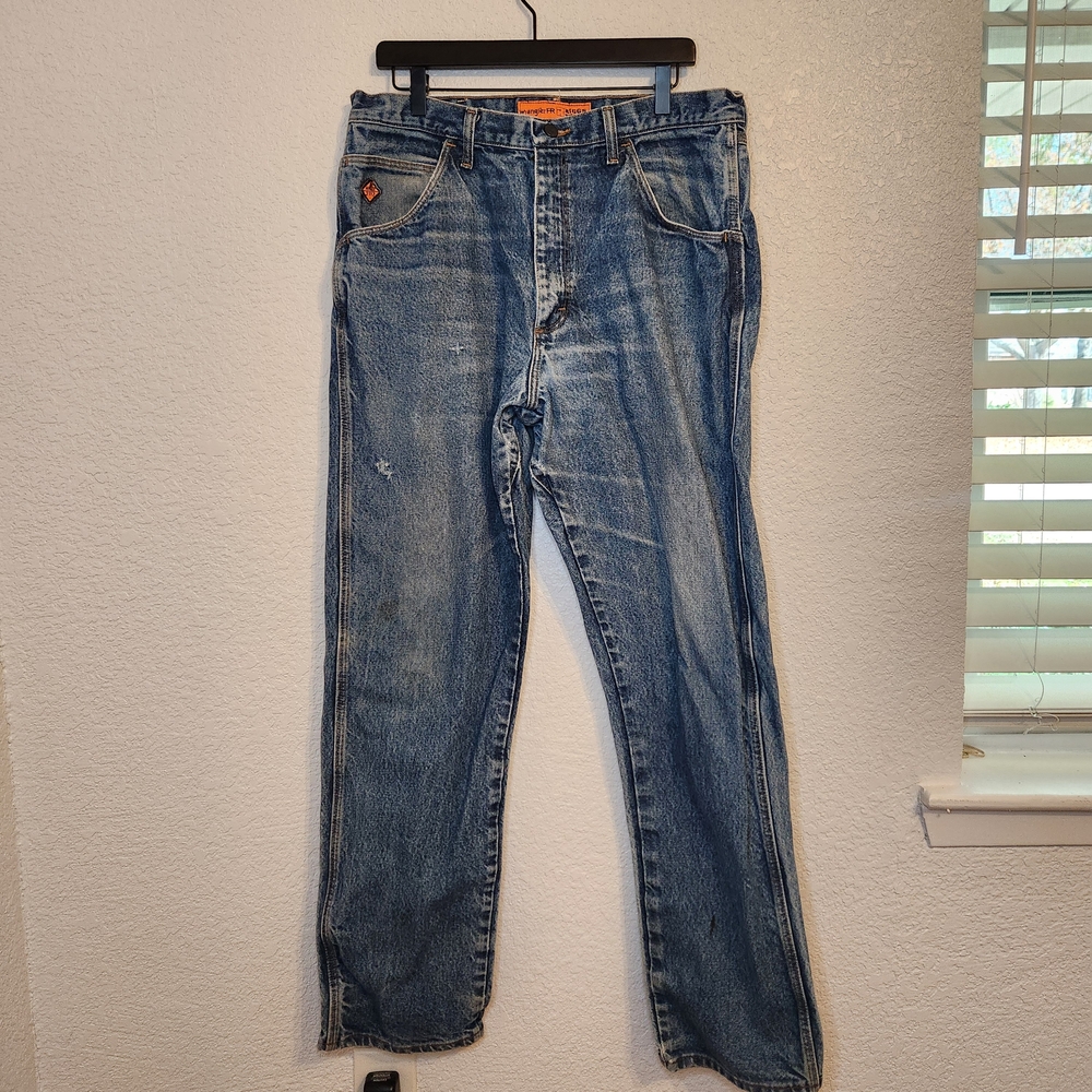 Wrangler FR fire resistance Fr3w050size 36x34 Wrangler Mens Relaxed Fit Fire